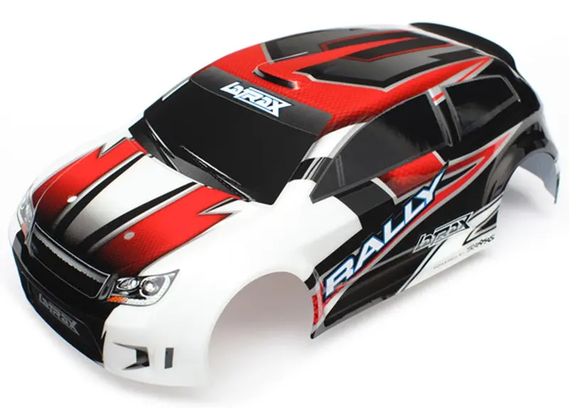 Traxxas Latrax Rally Body, Painted, Red, 7515 1