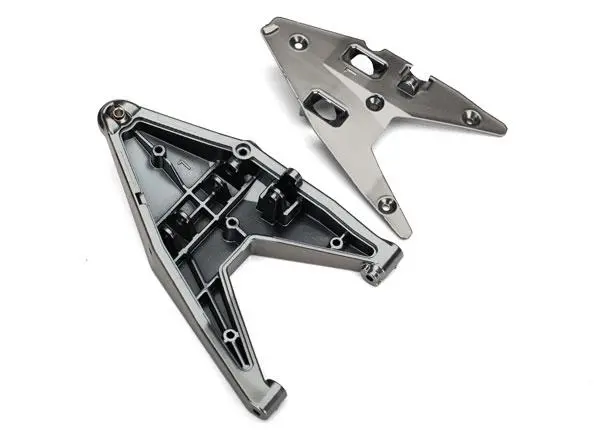 Traxxas Left Lower Suspension Arm Insert,  Black Chrome, 8533X 1