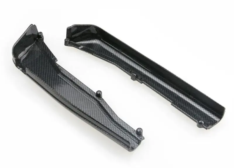 Traxxas Left & Right Dirt Guards, Exo-Carbon, Jato, 5527G 1