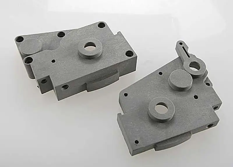 Traxxas Left & Right Gearbox Halves, Grey, 4491A 1