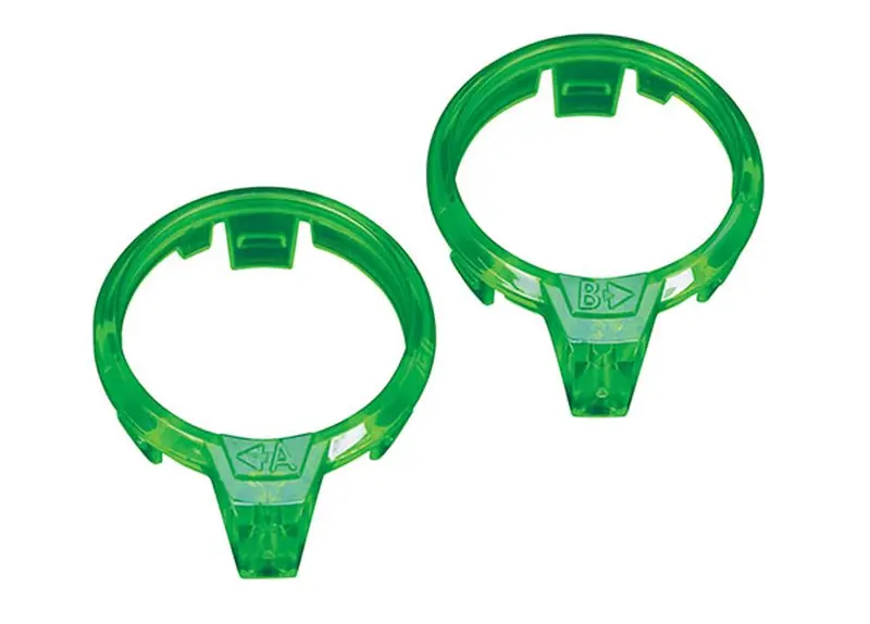 Traxxas Left/Right Green Motor Led Lens, 7964 1