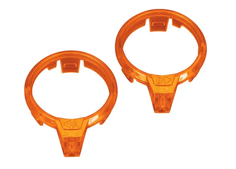 Traxxas Left/Right Orange Motor Led Lens, 7963 1