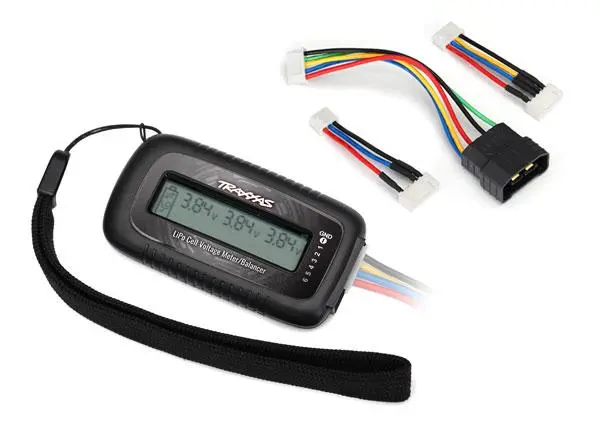 Traxxas Lipo Cell Voltage Checker / Balancer, Adapter, 2968X 1