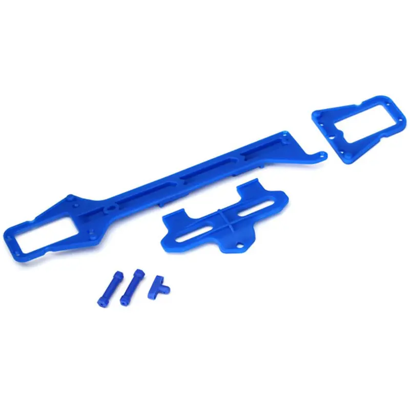 Traxxas Long Upper Chassis, Battery Hold Down, 7623 1