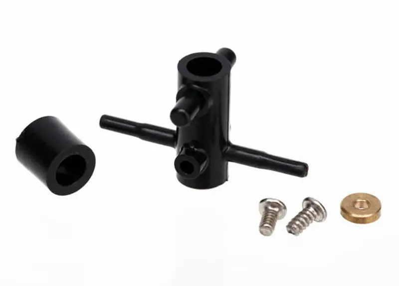 Traxxas Lower Rotor Head & Screws, 6344 1