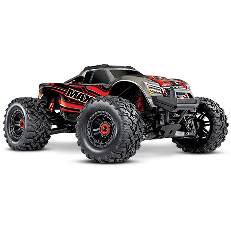 Traxxas Maxx 1/10 4Wd Brushless Monster Truck Rtr, Red, 89076-4 1