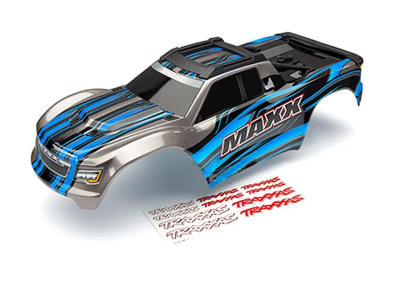 Traxxas Maxx Body, Painted, Blue, 8911A 1