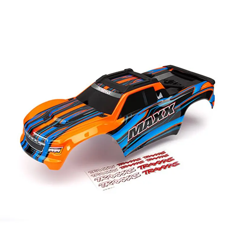Traxxas Maxx Body, Painted, Orange, 8911T 1