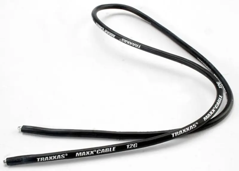 Traxxas Maxx Cable 12-Gauge Wire, Silicone, 650Mm/26", 3343 1