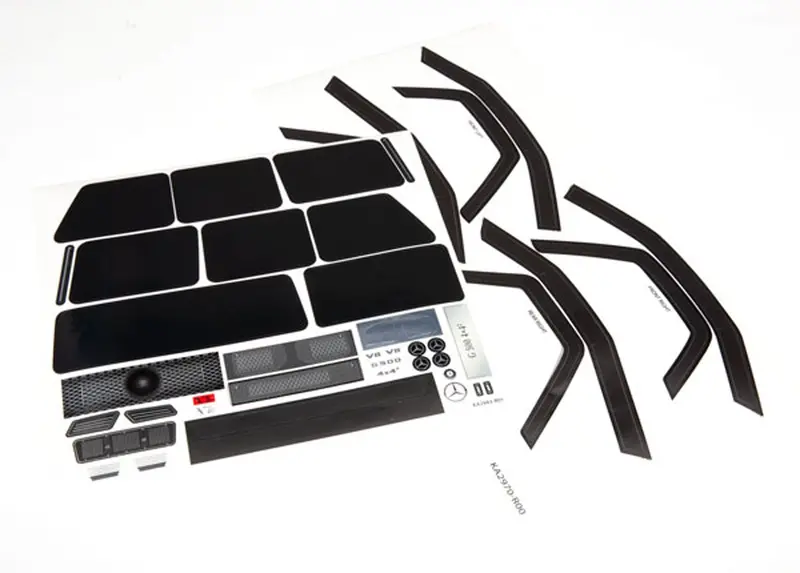 Traxxas Mercedes-Benz G 500 4X4 Decals, 8812 1