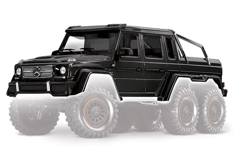 Traxxas Mercedes-Benz G 63 Trx-6 Body Complete, Black, 8825R 1