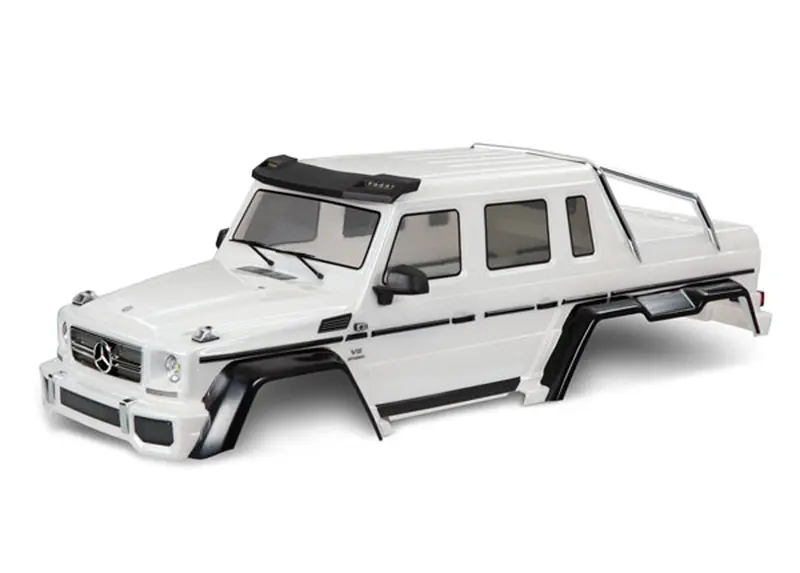 Traxxas Mercedes-Benz G 63 Trx-6 Body Complete, White, 8825A 1