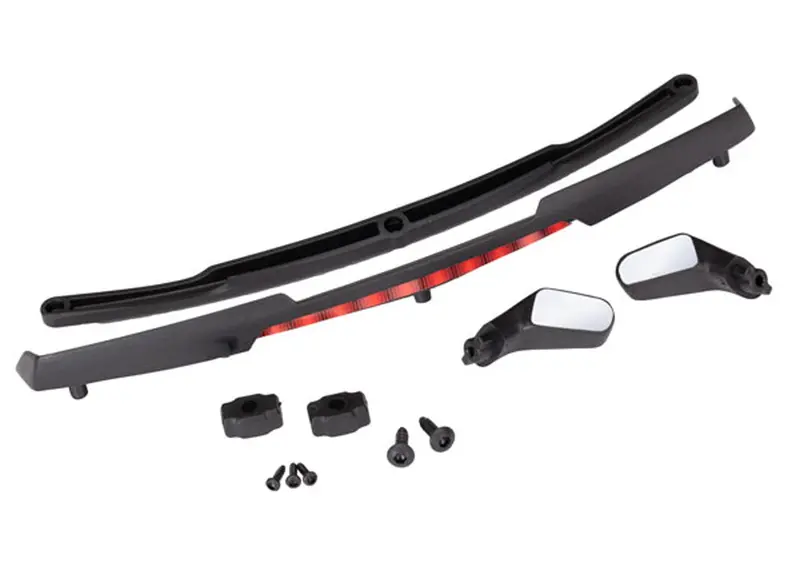 Traxxas Mirrors & Spoiler Set, #8386 Body, 8388 1