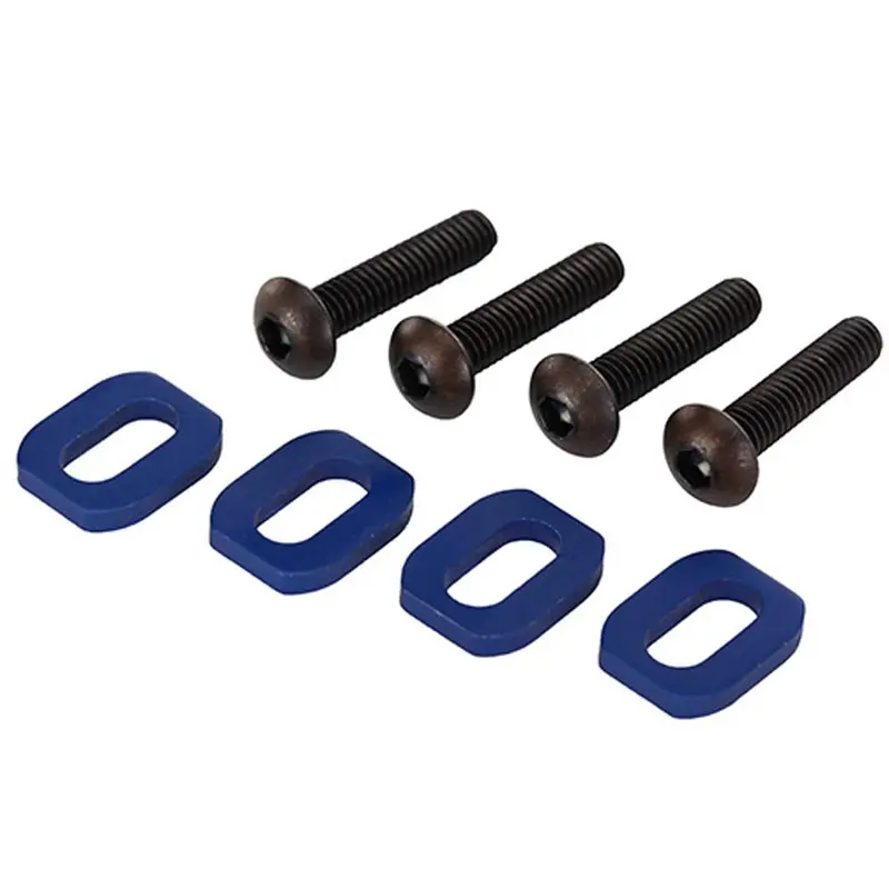 Traxxas Motor Mount Washers, Aluminum, Blue, 7759 1
