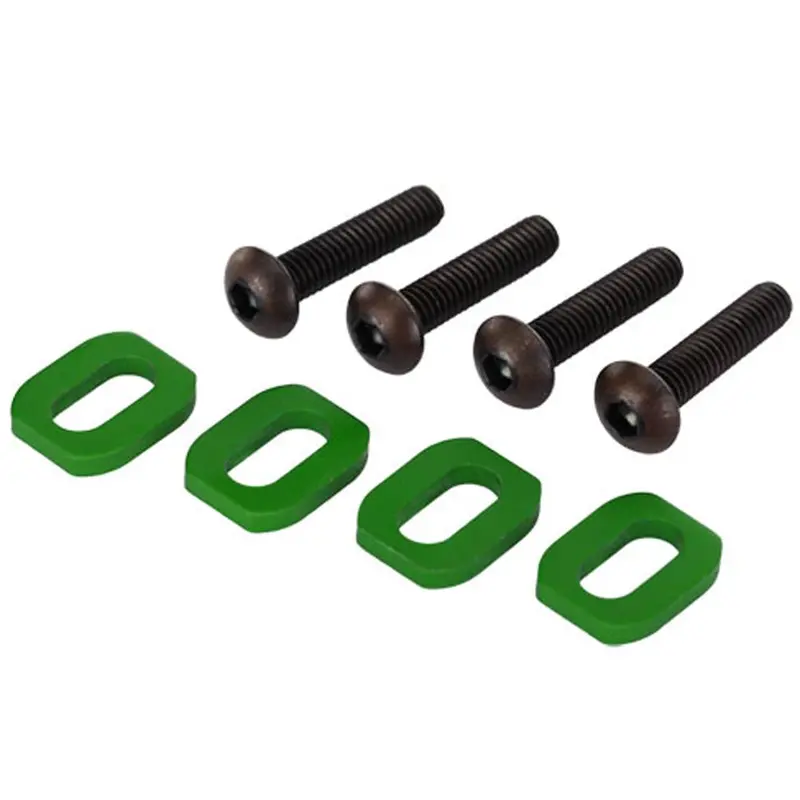 Traxxas Motor Mount Washers, Aluminum, Green, 7759G 1