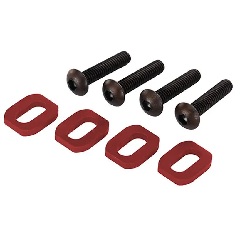 Traxxas Motor Mount Washers, Aluminum, Red, 7759R 1