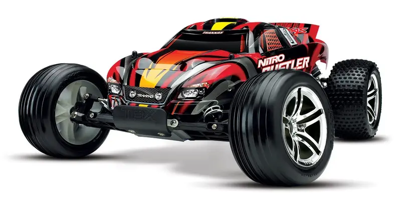 Traxxas Nitro Rustler 2Wd Stadium Truck, Red, 44096-3 1