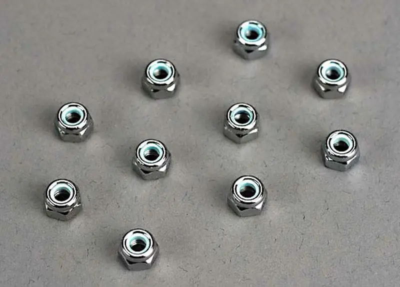 Traxxas Nylon Locknuts, 4Mm, 1747 1