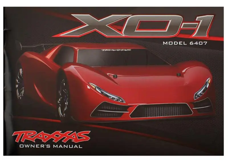 Traxxas Owner's Manual, 6499 1