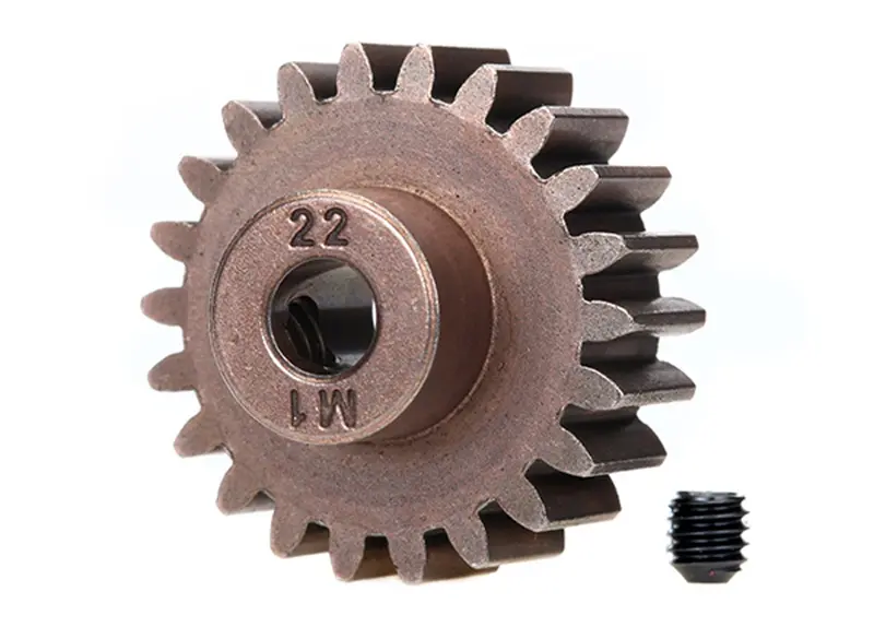 Traxxas Pinion Gear, 1.0 Metric Pitch, 22T, 6495X 1
