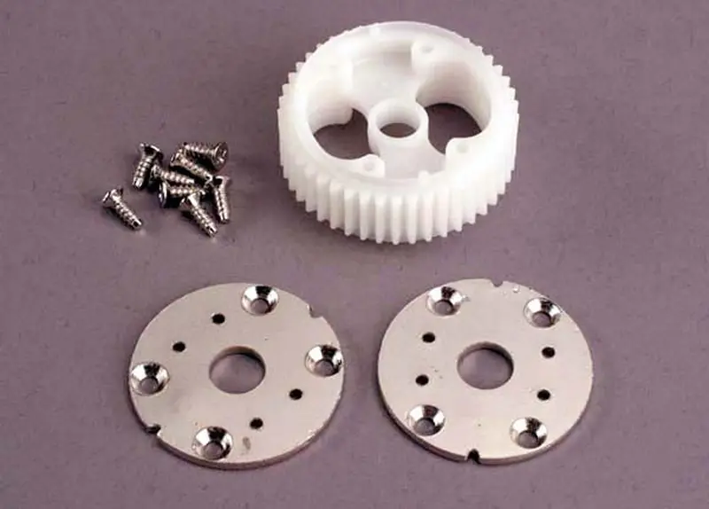 Traxxas Plastic Main Differential Gear, Side Plates, 1881 1