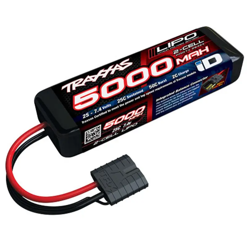Traxxas Power Cell 2S Lipo Battery, 25C 5000Mah, 2842X 1