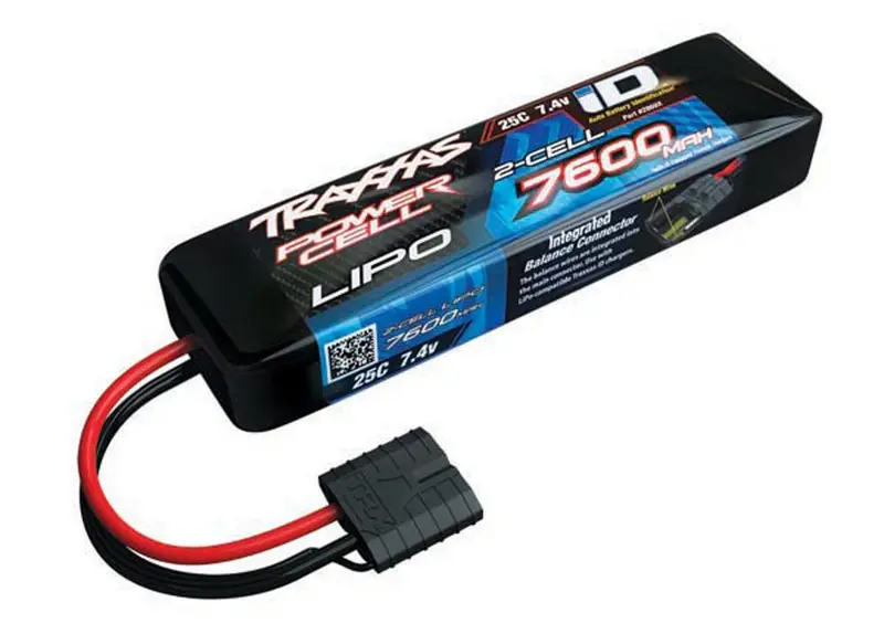 Traxxas Power Cell 2S Lipo Battery, 25C 7600Mah, 2869X 1