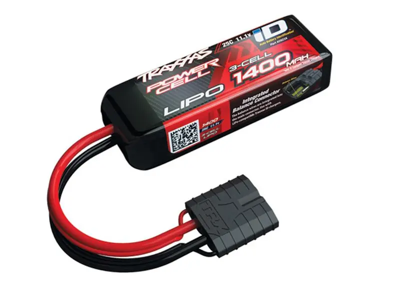 Traxxas Power Cell 3S Lipo Battery 25C 1400Mah, 2823X 1