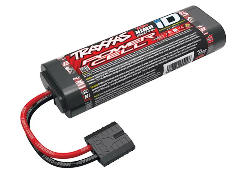 Traxxas Power Cell 6C 7.2V Nimh Battery 3300Mah, Flat, Id, 2942X 1
