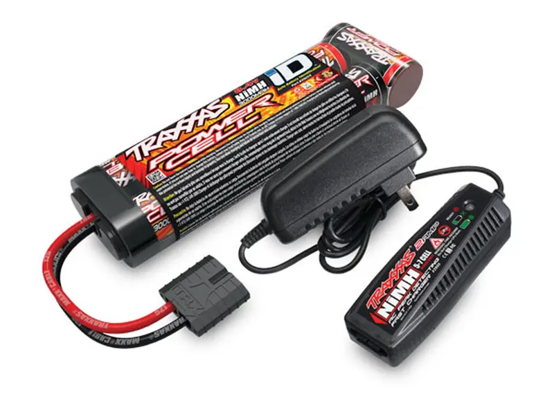 Traxxas Power Cell 7C 8.4V Nimh Battery 3000Mah, Charger, 2983 1