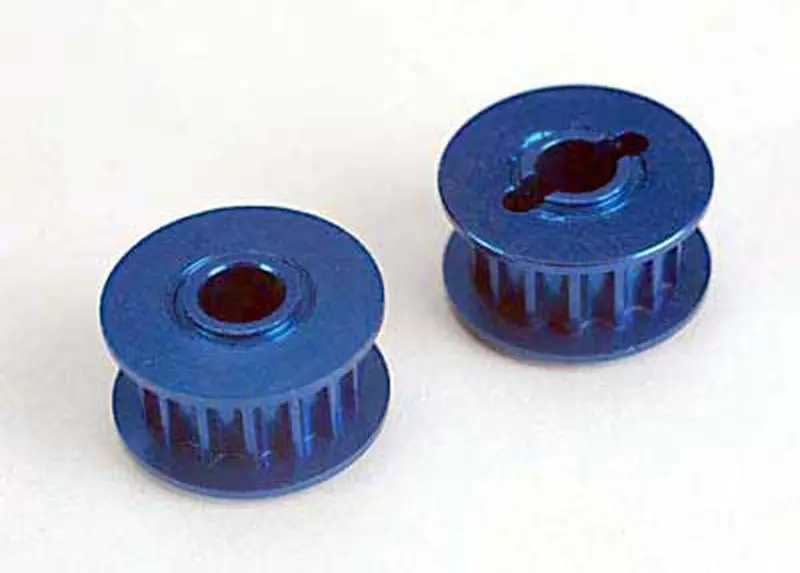 Traxxas Pulleys, 15 Groove, Aluminum, Blue, 4395X 1