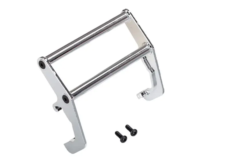 Traxxas Push Bar/Bumper, Chrome, Trx-4, 8138 1