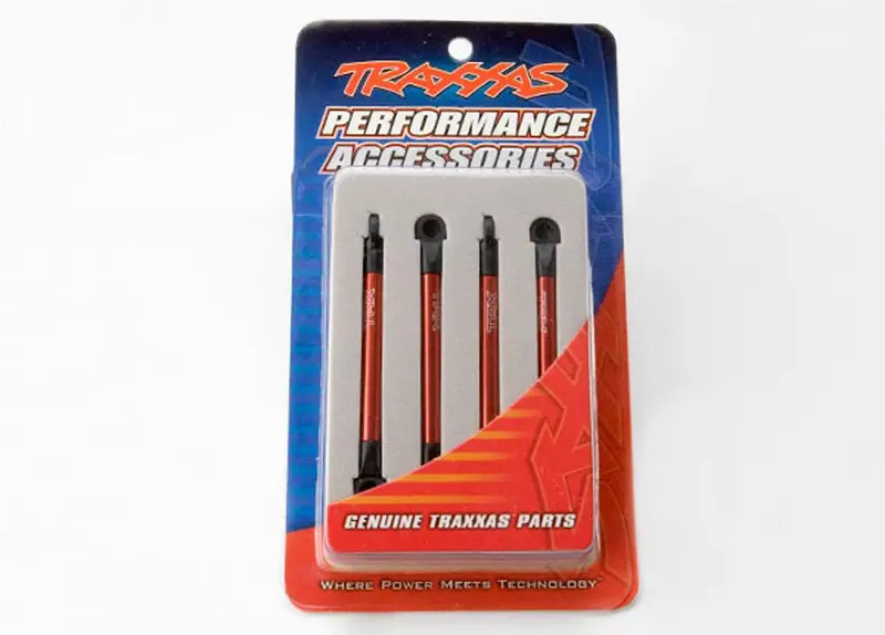 Traxxas Push Rods, Aluminum, Red, 7118X 1