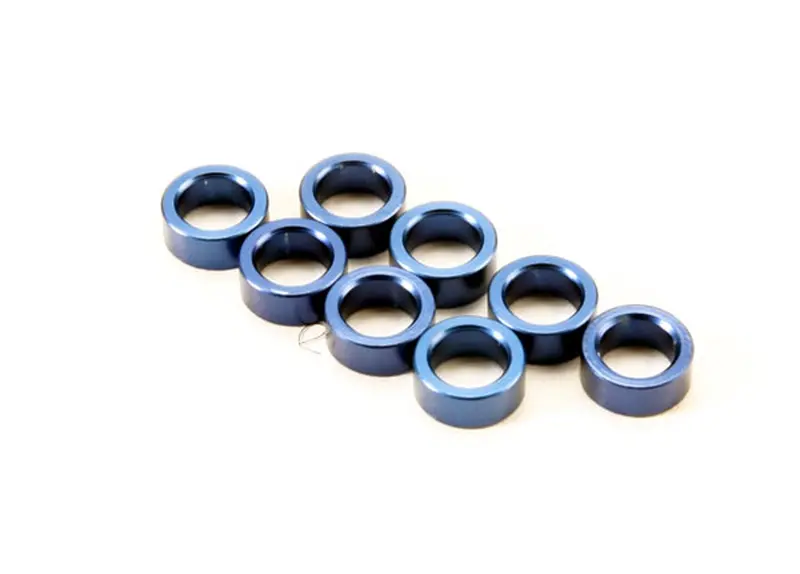 Traxxas Pushrod Spacers, Aluminum, Blue, 5133A 1