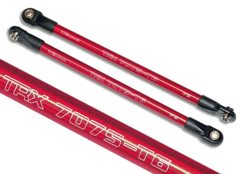 Traxxas Pushrods, Aluminum, Red, 5319X 1