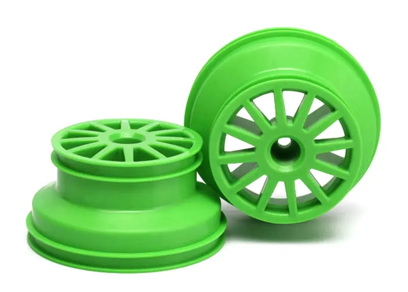 Traxxas Rally Wheels, Green, 7472X 1