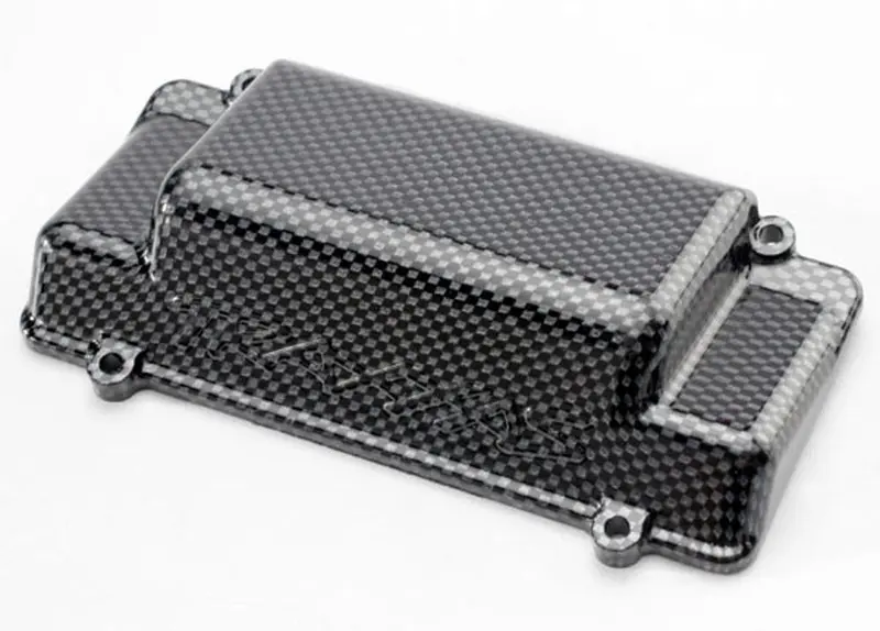 Traxxas Rear Bumper Battery Box Cover, Exo-Carbon, 5515G 1