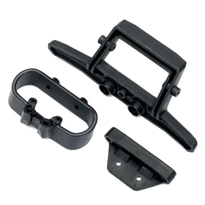 Traxxas Rear Bumper & Support, Rustler 4X4, 6737 1