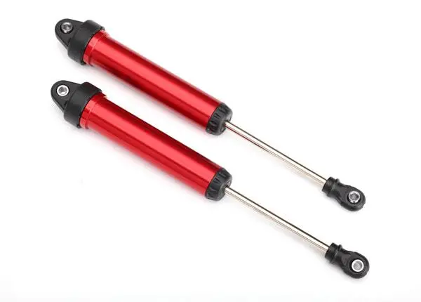 Traxxas Rear Gtr Shocks, Non-Threaded, 160Mm, Red, 8461R 1
