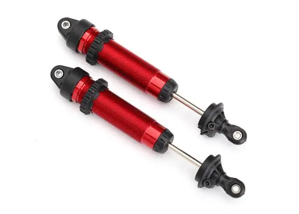 Traxxas Rear Gtr Shocks, Threaded, 139Mm, Red, 8460R 1