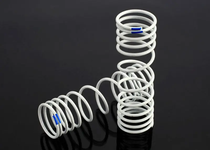 Traxxas Rear Shock Springs, +20% Blue, 6868 1