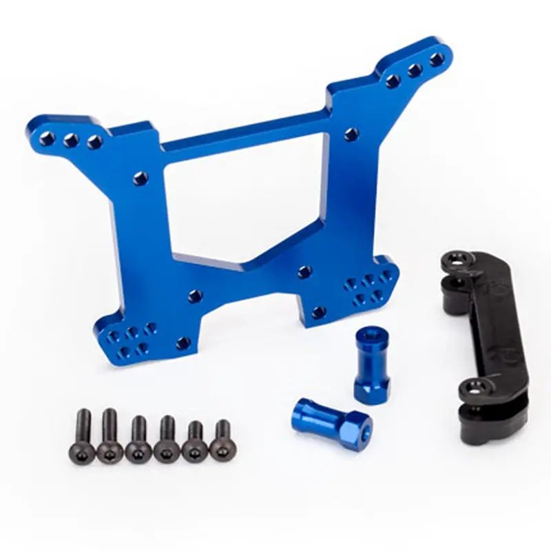 Traxxas Rear Shock Tower, Aluminum, Blue, 6738X 1