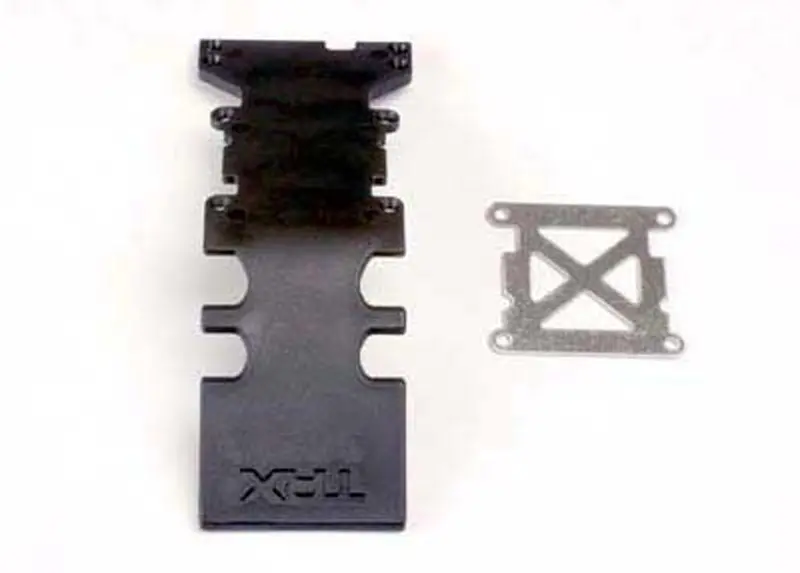 Traxxas Rear Skid Plate,Plastic, Black, 4938 1