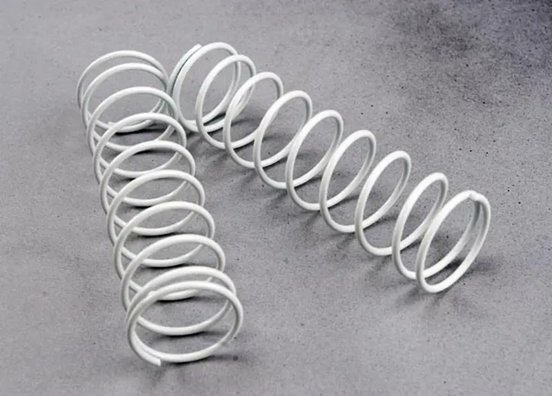 Traxxas Rear Springs, White, 3757X 1