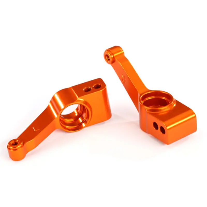 Traxxas Rear Stub Axle Carriers, Aluminum, Orange, 1952T 1