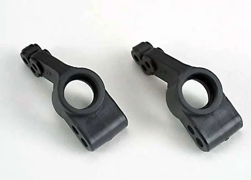 Traxxas Rear Stub Axles Carriers, 0 Degrees, Black, 4354 1