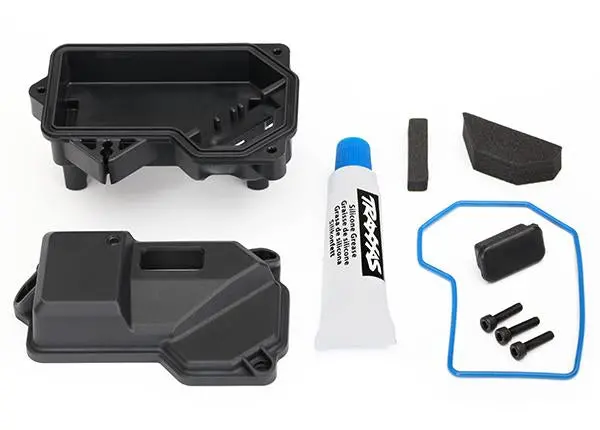 Traxxas Receiver Box, Pads, Plug & Grease, 8324 1