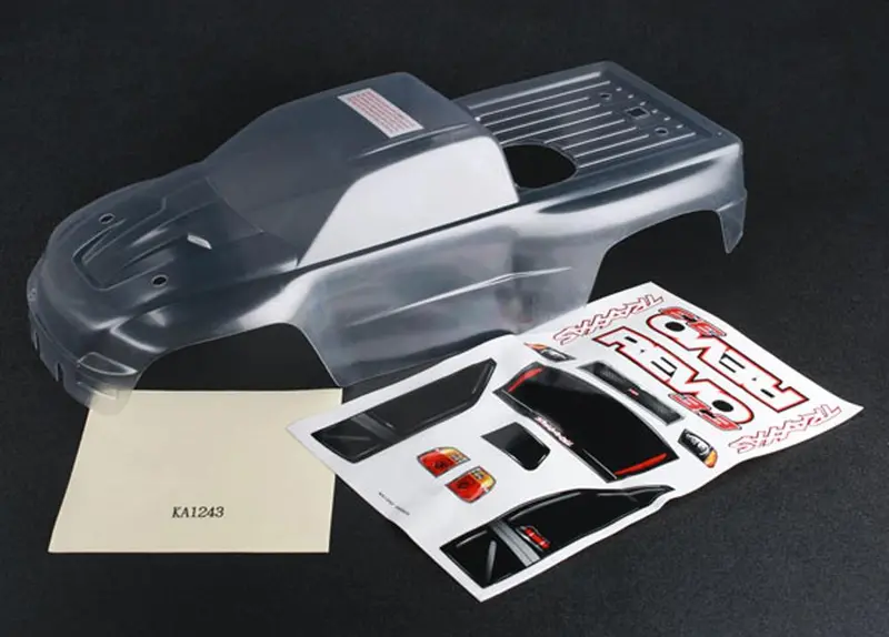 Traxxas Revo 3.3 Body, Clear & Decals, 5387 1