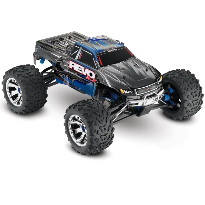 Traxxas Revo 3.3 Nitro 1/10 4Wd Monster Truc, Blue, 53097-3 1