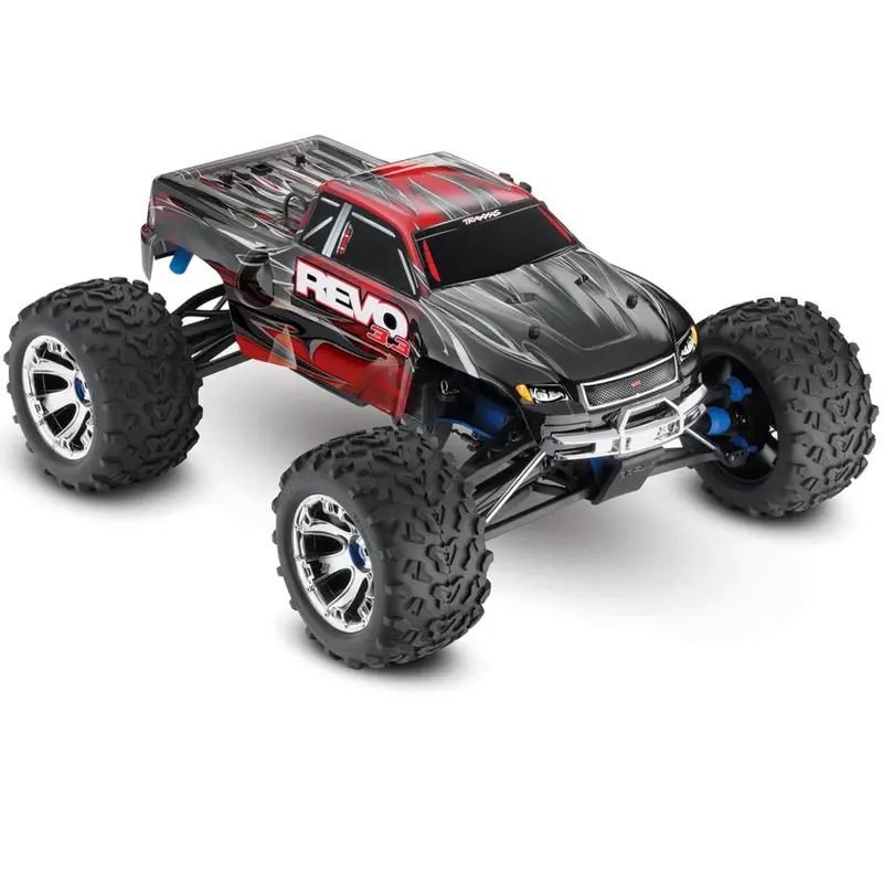 Traxxas Revo 3.3 Nitro 1/10 4Wd Monster Truck, Red, 53097-3 1